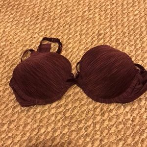 Purple bra!